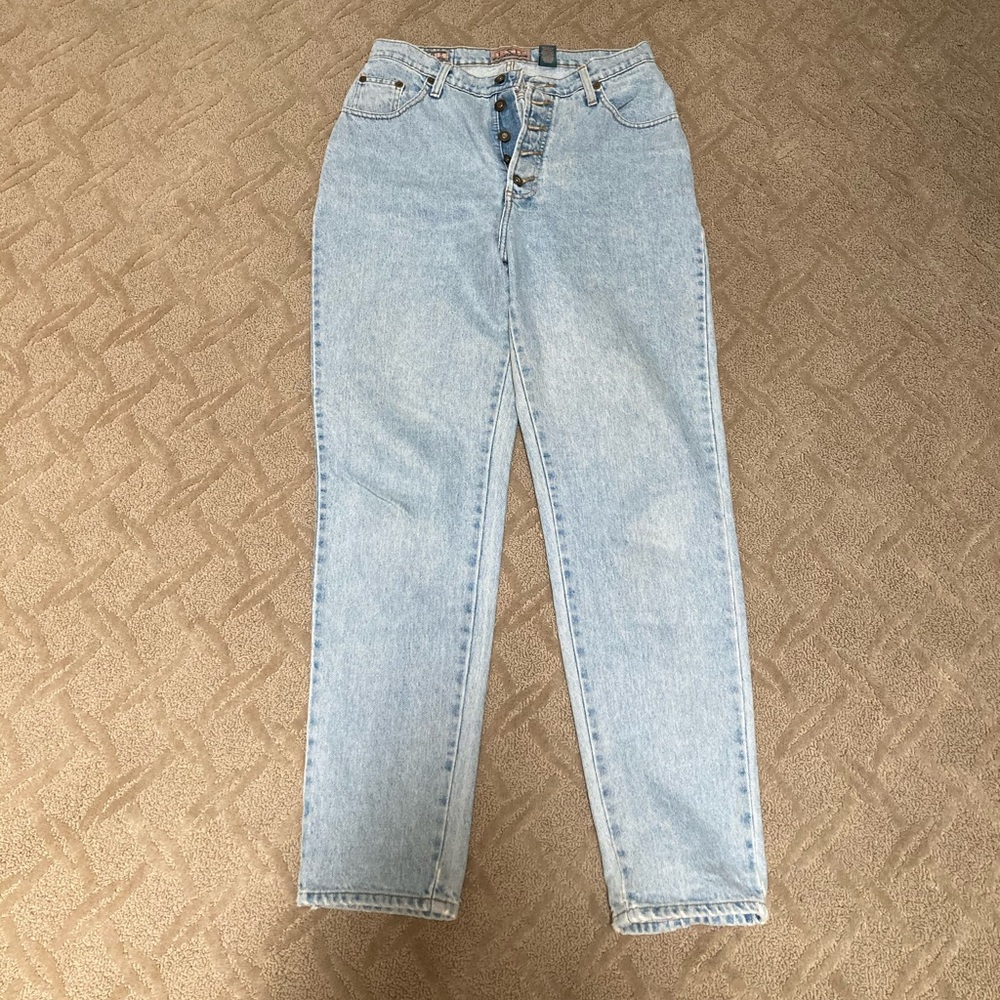 Vintage button up mom jeans